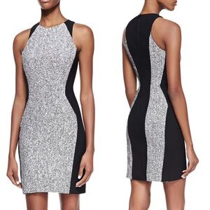 Rag and Bone black and tweed panel dress size 6